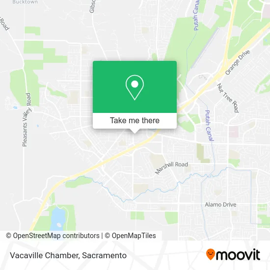 Mapa de Vacaville Chamber