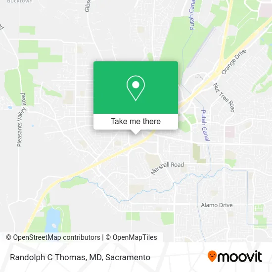 Mapa de Randolph C Thomas, MD