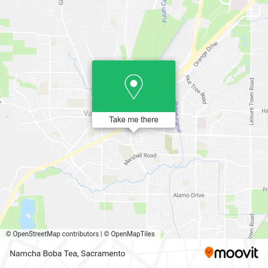 Mapa de Namcha Boba Tea