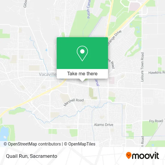 Mapa de Quail Run