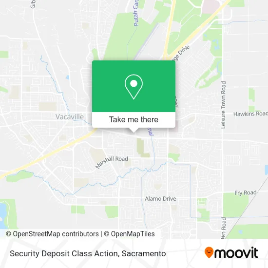 Mapa de Security Deposit Class Action