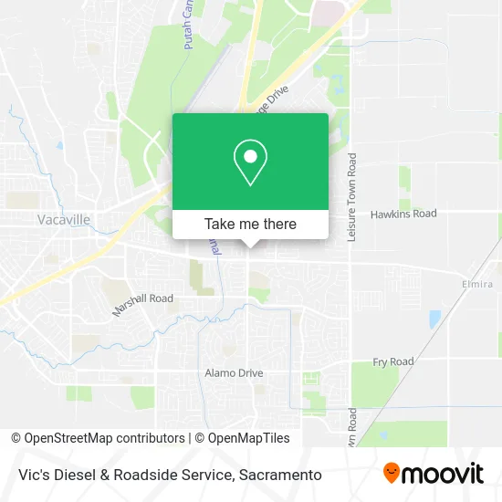 Mapa de Vic's Diesel & Roadside Service