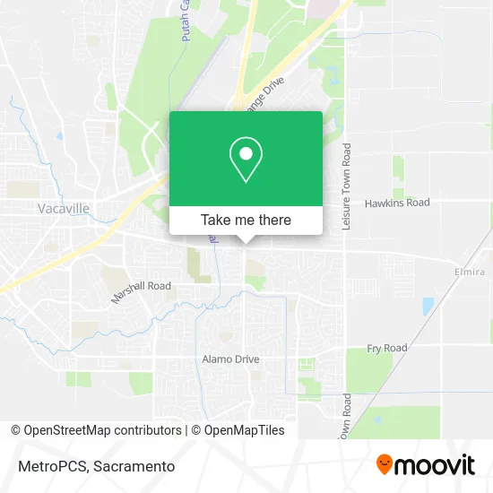 Mapa de MetroPCS