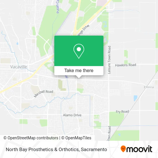 Mapa de North Bay Prosthetics & Orthotics