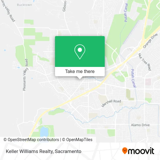 Mapa de Keller Williams Realty