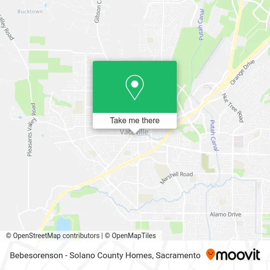 Bebesorenson - Solano County Homes map
