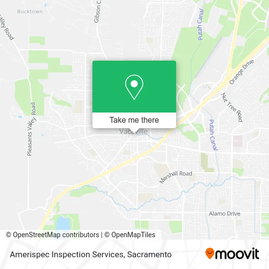 Mapa de Amerispec Inspection Services