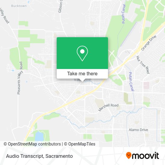 Audio Transcript map
