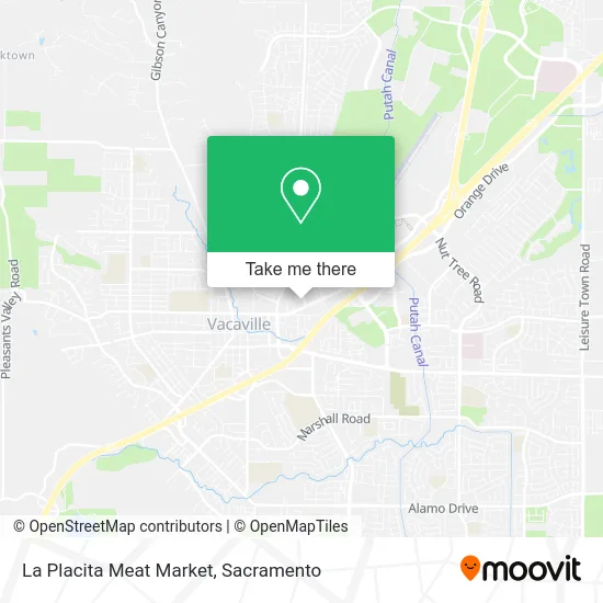 La Placita Meat Market map
