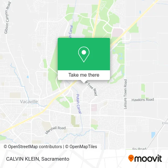 Mapa de CALVIN KLEIN