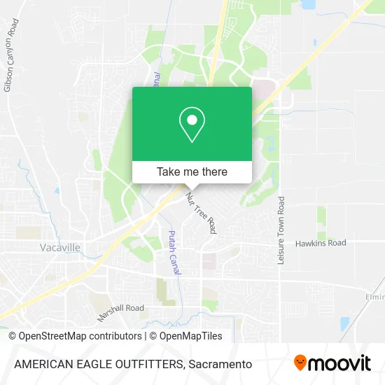 AMERICAN EAGLE OUTFITTERS map