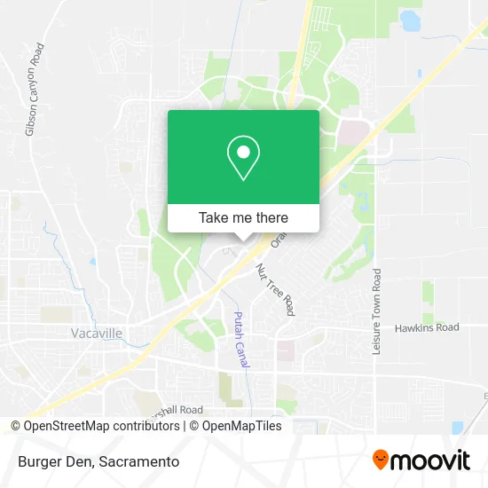 Mapa de Burger Den