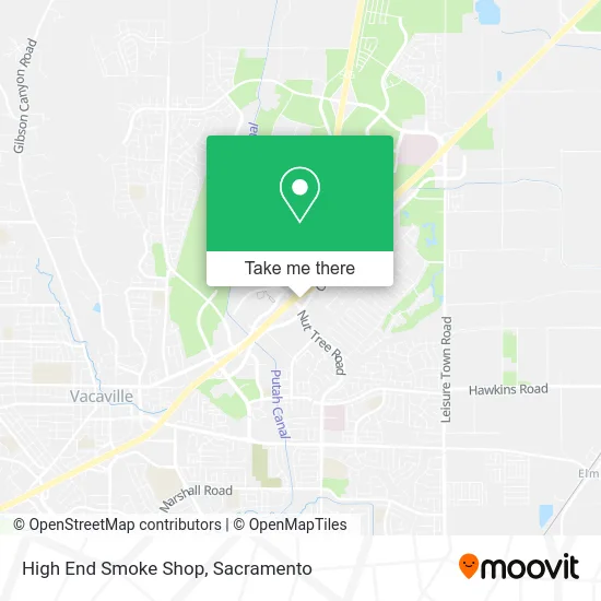Mapa de High End Smoke Shop