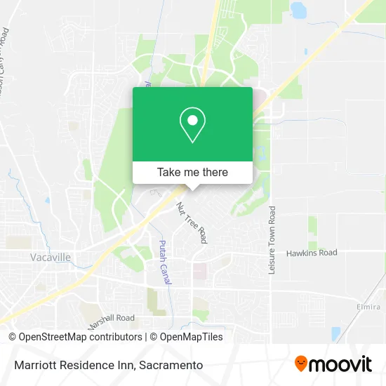 Marriott Residence Inn map