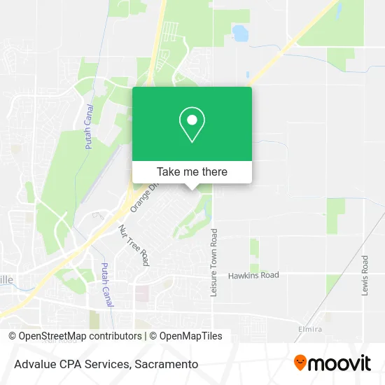 Mapa de Advalue CPA Services