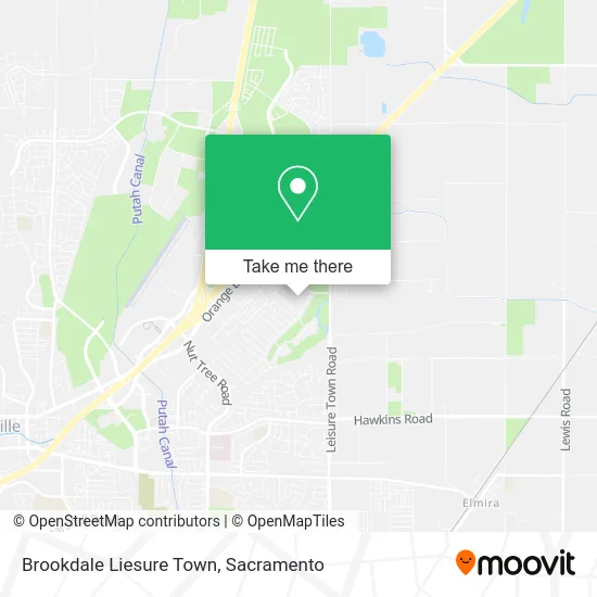 Mapa de Brookdale Liesure Town