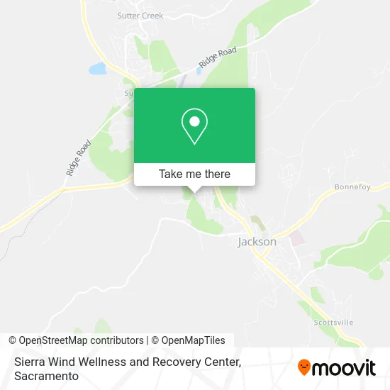 Sierra Wind Wellness and Recovery Center map
