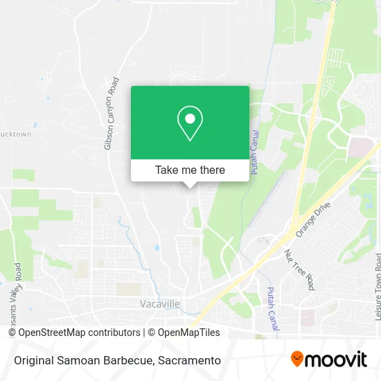Mapa de Original Samoan Barbecue