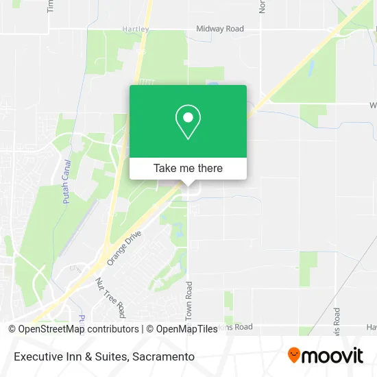 Mapa de Executive Inn & Suites