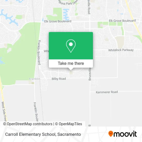 Mapa de Carroll Elementary School