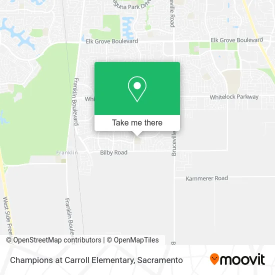 Mapa de Champions at Carroll Elementary