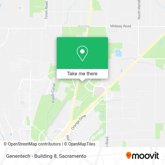 Mapa de Genentech - Building 8