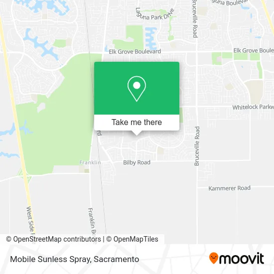 Mobile Sunless Spray map