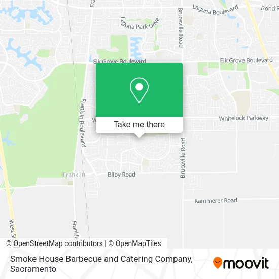 Mapa de Smoke House Barbecue and Catering Company