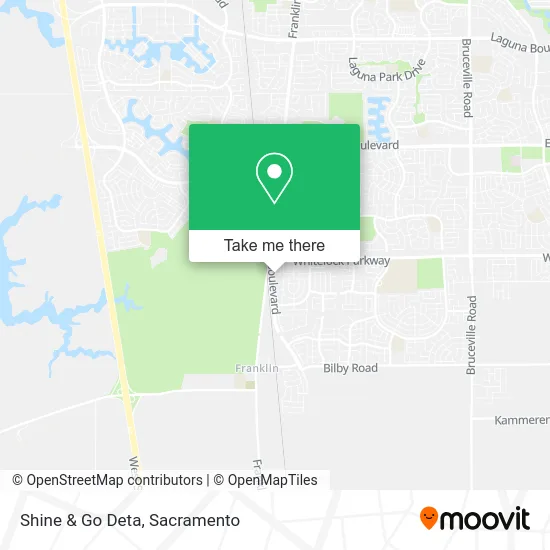 Mapa de Shine & Go Deta