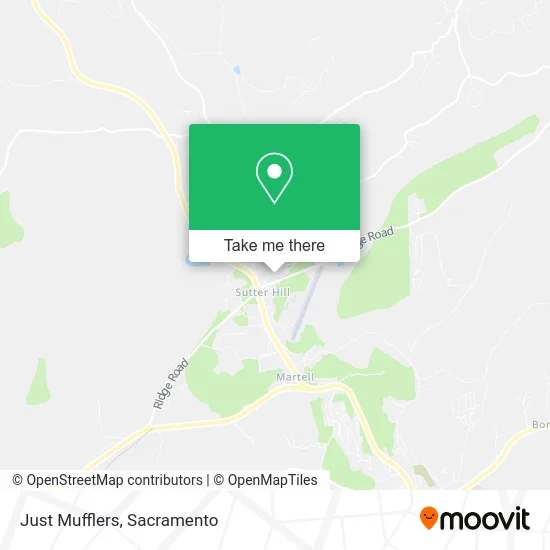 Mapa de Just Mufflers