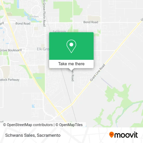 Schwans Sales map