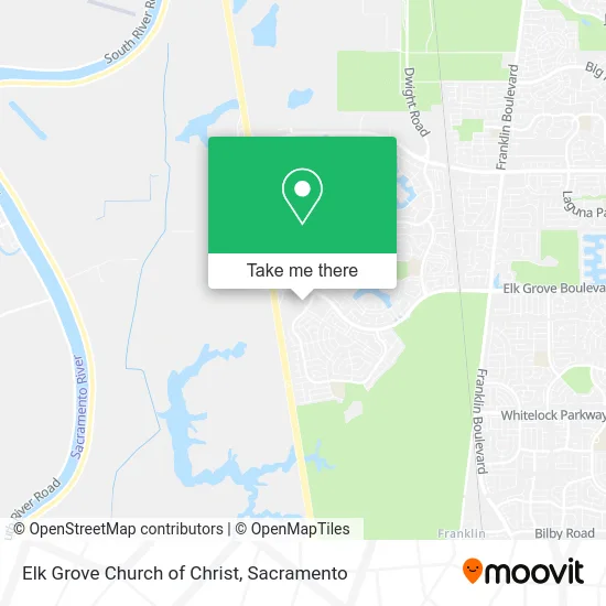 Mapa de Elk Grove Church of Christ