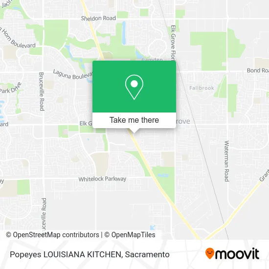 Mapa de Popeyes LOUISIANA KITCHEN