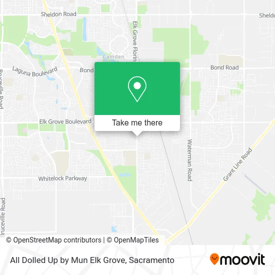 Mapa de All Dolled Up by Mun Elk Grove
