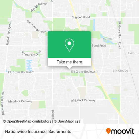 Nationwide Insurance map
