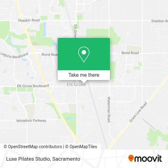 Mapa de Luxe Pilates Studio