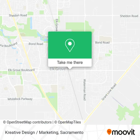 Mapa de Kreative Design / Marketing