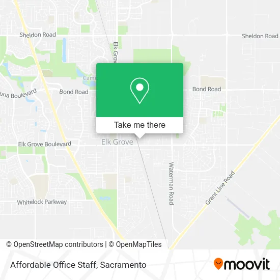 Mapa de Affordable Office Staff