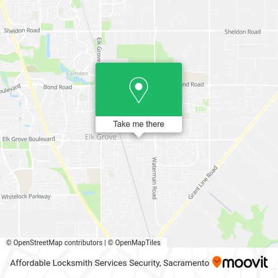 Affordable Locksmith Services Security map