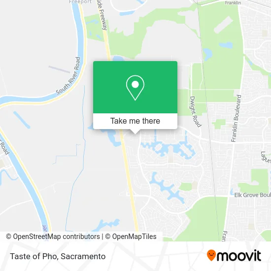 Mapa de Taste of Pho