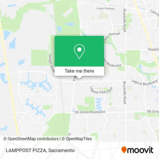 Mapa de LAMPPOST PIZZA
