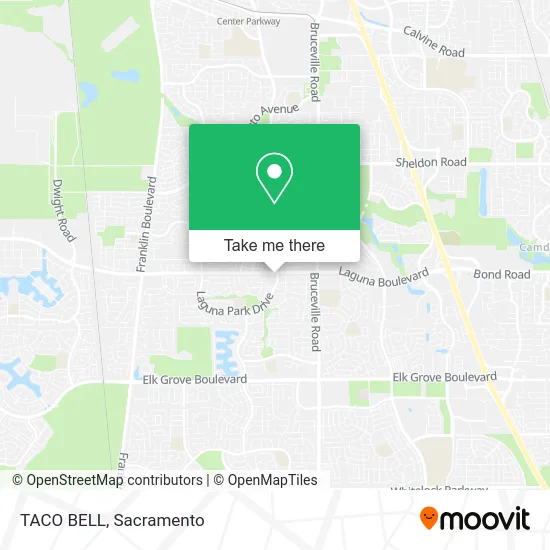 Mapa de TACO BELL