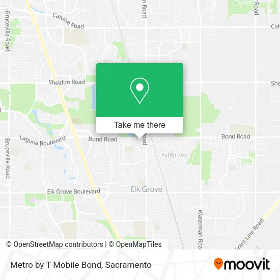 Metro by T Mobile Bond map