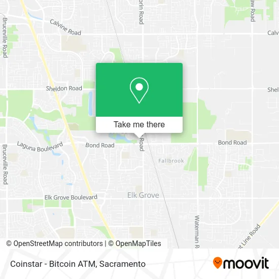 Coinstar - Bitcoin ATM map