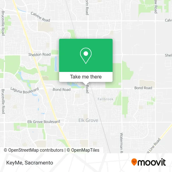 Mapa de KeyMe
