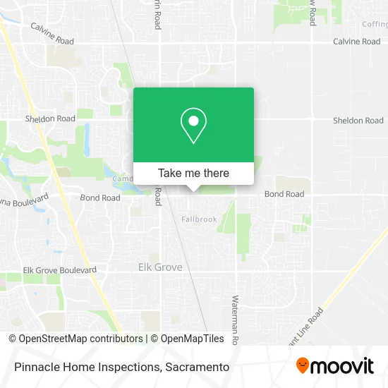 Pinnacle Home Inspections map
