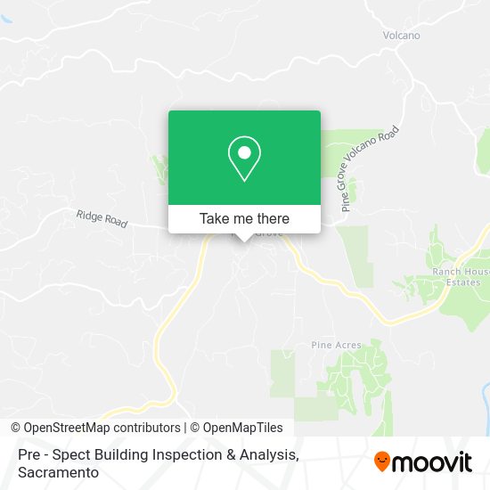 Pre - Spect Building Inspection & Analysis map
