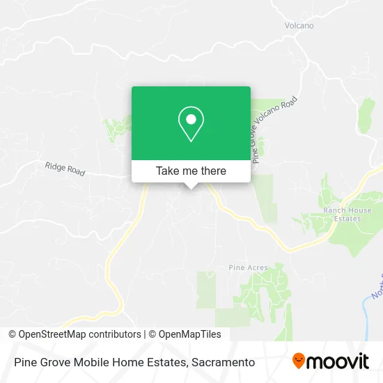 Pine Grove Mobile Home Estates map