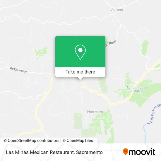 Las Minas Mexican Restaurant map