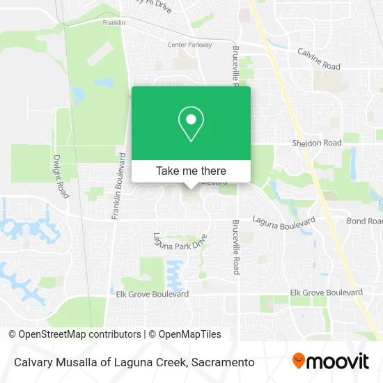 Mapa de Calvary Musalla of Laguna Creek